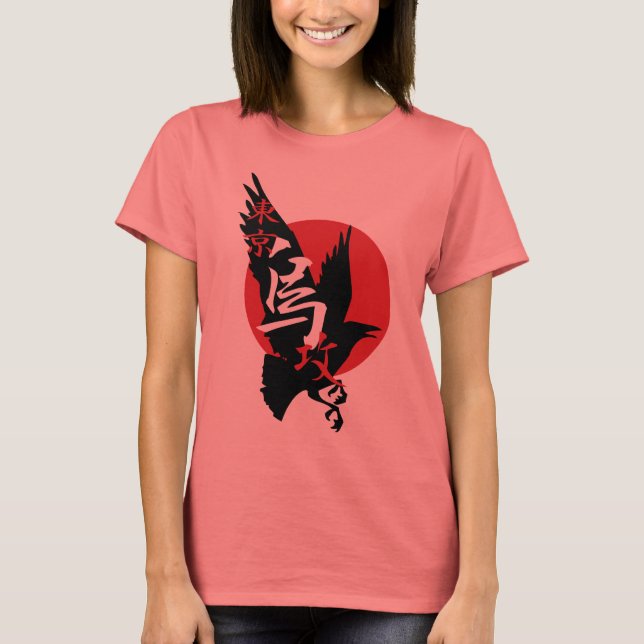 Tokyo Crow Attack T-Shirt (Front)