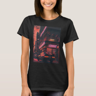 Tokyo Cyberpunks Retro lo-fi indie Japan vibe aest T-Shirt