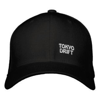 Tokyo Drift Minimalist Streetwear Embroidered Hood Hat