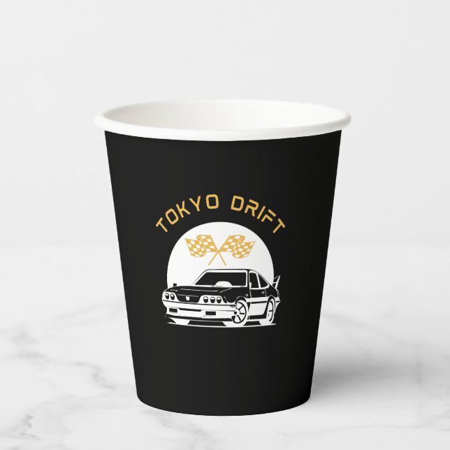 Tokyo Drift Paper Cups (Front)