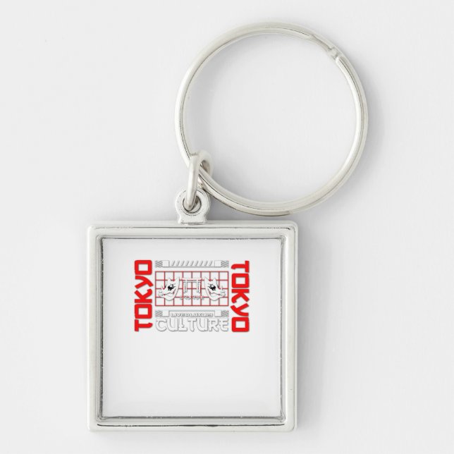 Tokyo Gate for Travel Lover Key Ring (Front)