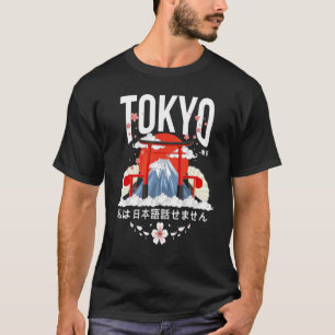 Tokyo I Dont Speak Japanese White Version T-Shirt