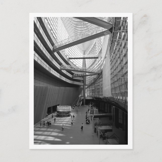 Tokyo International Forum: Tokyo, Japan Postcard (Front)