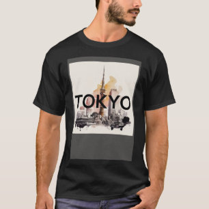 Tokyo Japan Backdrop T-Shirt