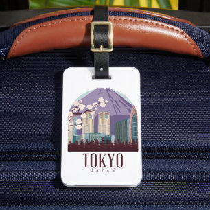 Tokyo Japan Japan Vintage Travel  Luggage Tag