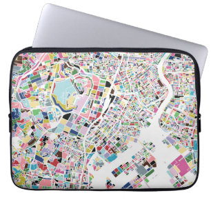 Tokyo Japan Map Laptop Sleeve