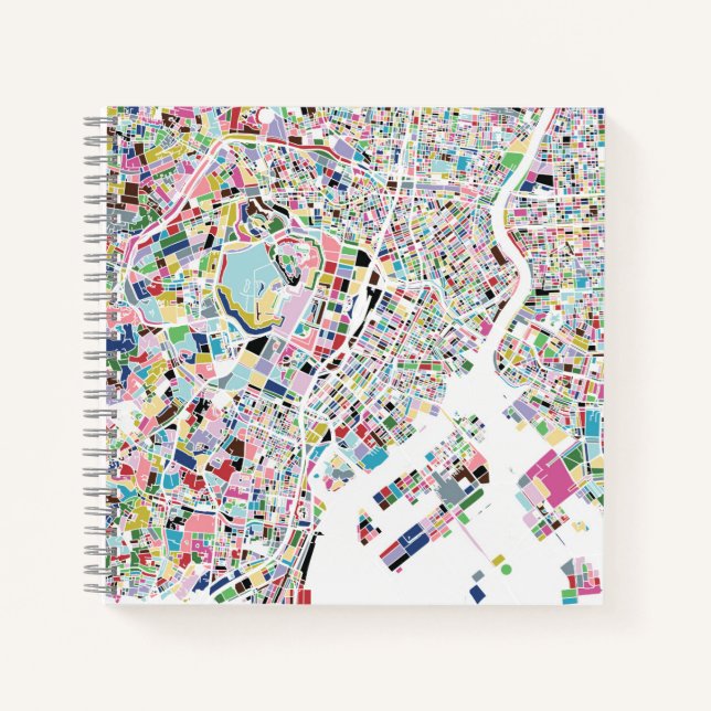 Tokyo Japan Map Notebook (Front)