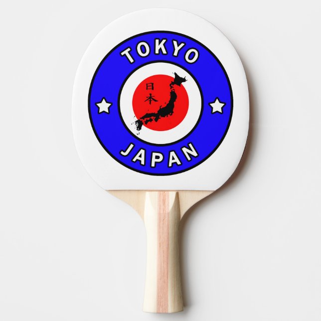 Tokyo Japan Ping Pong Paddle (Front)