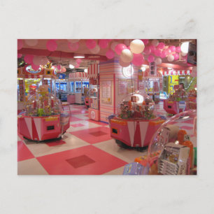 Tokyo Japan Pink Department Toy Store Postcard