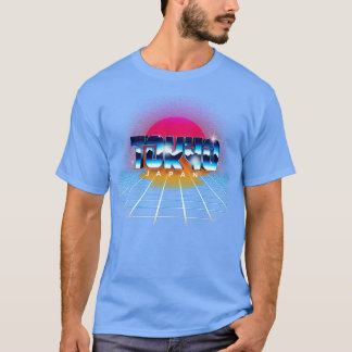 Tokyo Japan Retrowave Outrun T-Shirt
