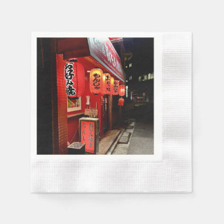 Tokyo Japan Takeout Restaurant Napkin