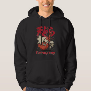 Tokyo Japan Tempura Cool Mascot Love Fast Food Fun Hoodie