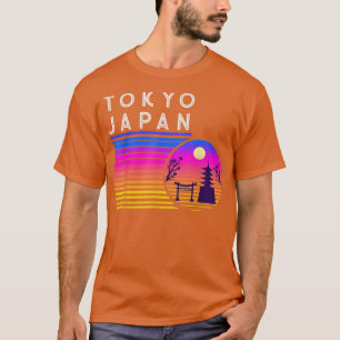 Tokyo Japan Vaporwave Aesthetic Lofi Retro Synthwa T-Shirt