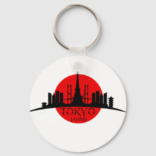 Tokyo Landmark Key Ring