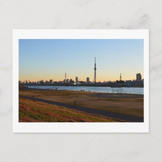 Tokyo Life: Arakawa River Postcard