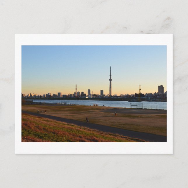 Tokyo Life: Arakawa River Postcard (Front)