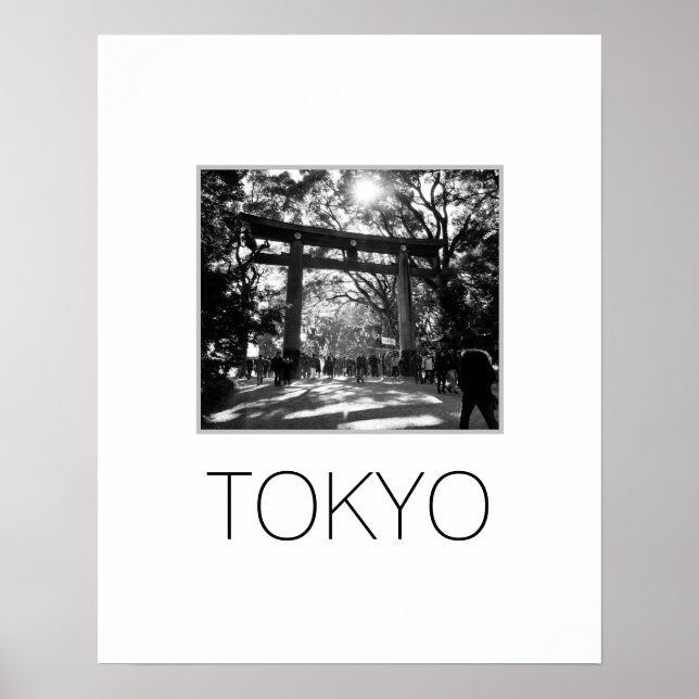 TOKYO (Meiji Shrine) Poster (Front)
