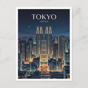 Tokyo Metropolitan Government Building Japan Postcard