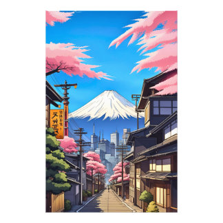 Tokyo Mt Fuji Photo Print