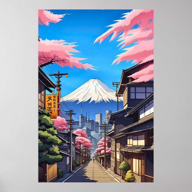 Tokyo Mt Fuji  Poster (Front)