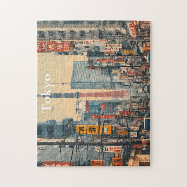 Tokyo Postcard (4) Jigsaw Puzzle (Vertical)