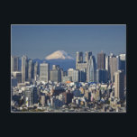 Tokyo, Shinjuku District Skyline, Mount Fuji, Postcard<br><div class="desc">Tokyo,  Shinjuku District Skyline,  Mount Fuji,  Japan (Nov 2008) � Prisma Archivo / DanitaDelimont.com</div>