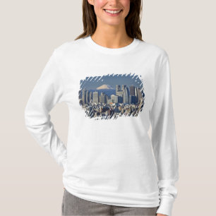 Tokyo, Shinjuku District Skyline, Mount Fuji, T-Shirt