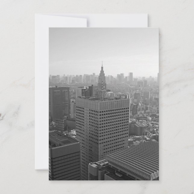 Tokyo skyline card (Front)