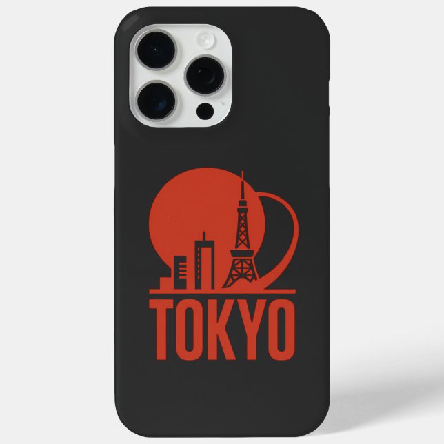 Tokyo Skyline Circle Design Case-Mate iPhone Case (Back)