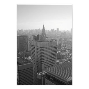 Tokyo skyline photo print