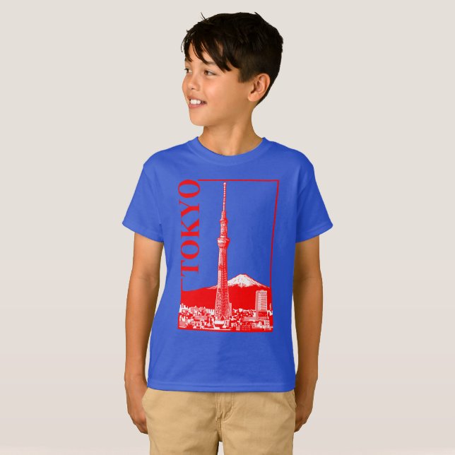 Tokyo - SkyTree T-Shirt (Front Full)