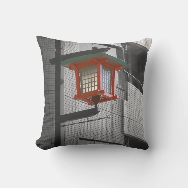 Tokyo Street light Cushion (Front)