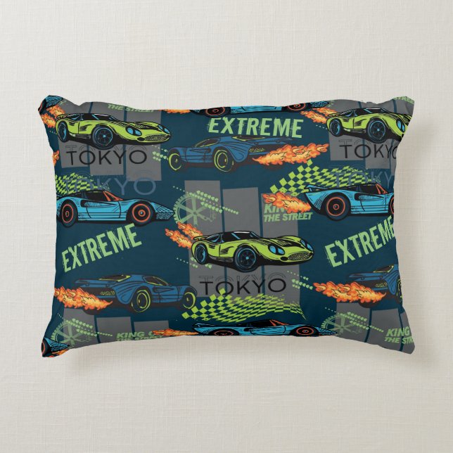  Tokyo Street Racing Pattern Decorative Cushion (Front)