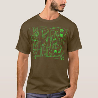 Tokyo Streets Japan Japanese Vintage Retro Art Pre T-Shirt