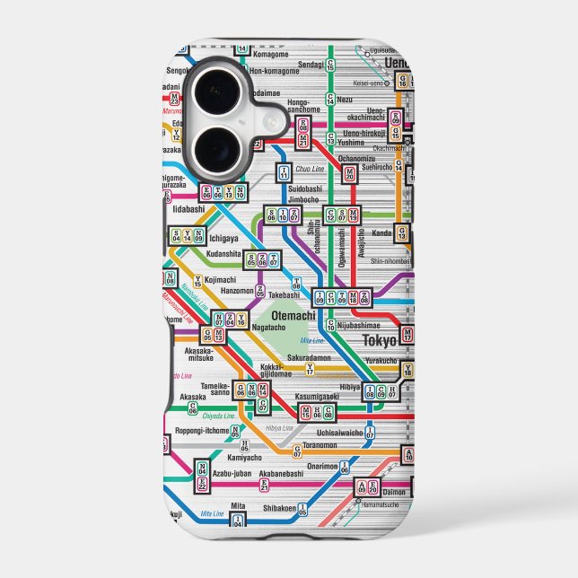 TOKYO SUBWAY MAP (Back)