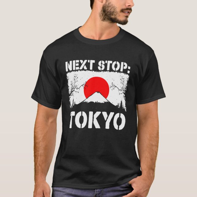 Tokyo Summer Vacation Trip Next Stop Vacay Vibes S T-Shirt (Front)