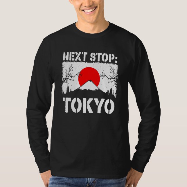 Tokyo Summer Vacation Trip Next Stop Vacay Vibes S T-Shirt (Front)