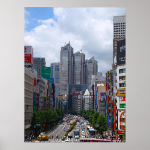 Tokyo Sunny Day (Large) Poster