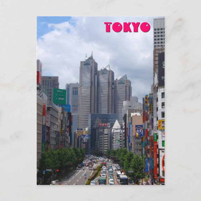 Tokyo Sunny Day Postcard (Front)