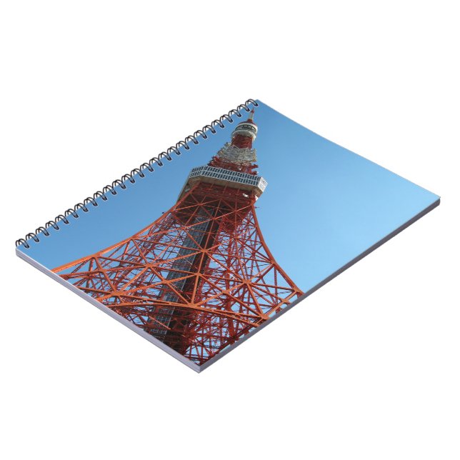 Tokyo Tower 東京タワー Notebook (Left Side)