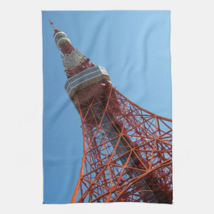 Tokyo Tower 東京タワー Tea Towel