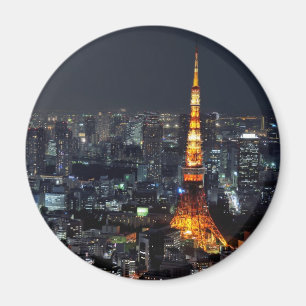Tokyo Tower by Night :: Magnet