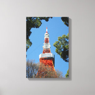 Tokyo Tower, Japan Canvas Print