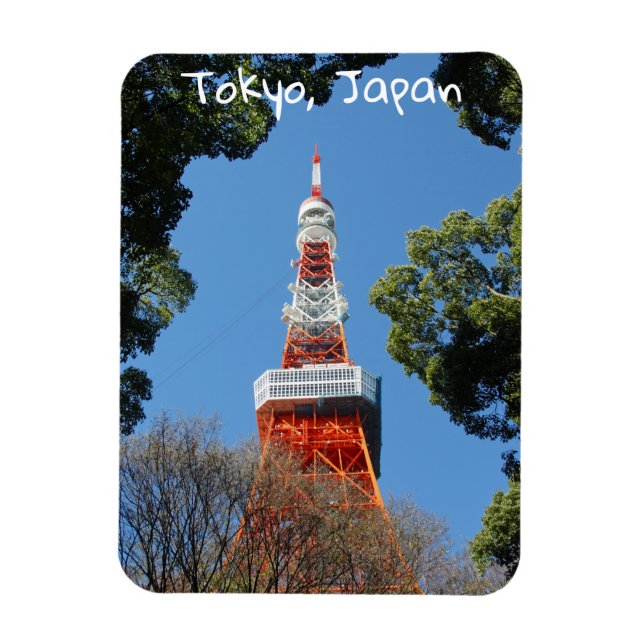 Tokyo Tower, Japan Magnet (Vertical)