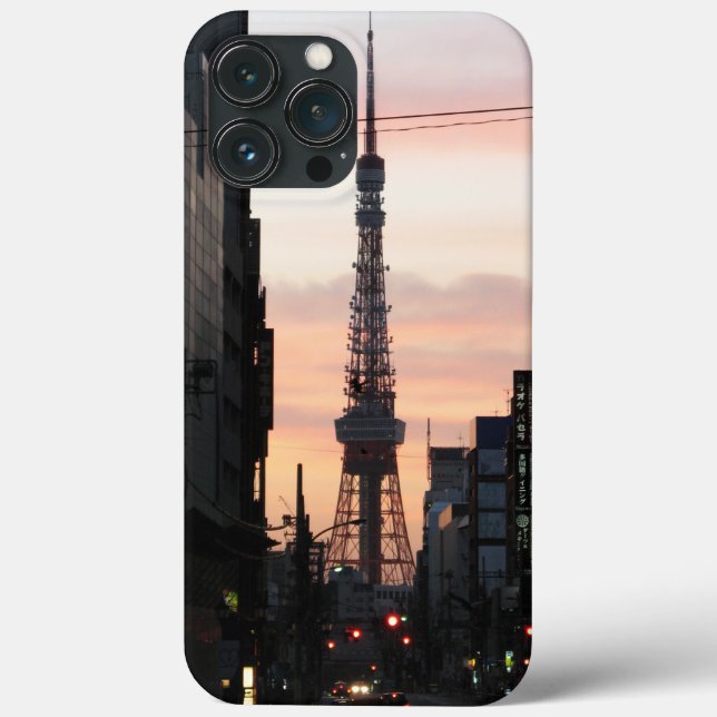 Tokyo Tower Sunrise 東京タワー日の出 Case-Mate iPhone Case (Back)