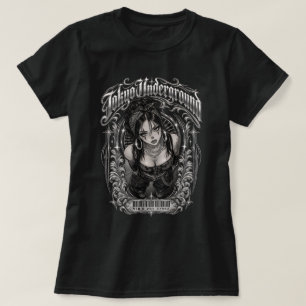 Tokyo Underground Anime Streetwear Shirt, Cyberpun T-Shirt