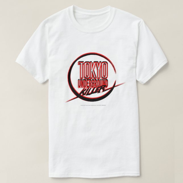 Tokyo Underground Killer：Logo T-shirt White (Design Front)