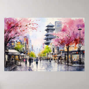 Tokyo Vibes - Cityscape Art Print