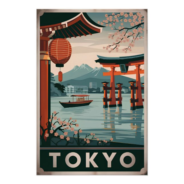 Tokyo vintage poster (Front)