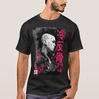 Tokyo Yami – Cold Rebel Punk Portrait T-Shirt